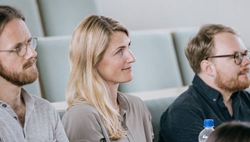 [Translate to English:] Den årlige forskningskonference på Psykolgisk Institut. Foto: Jens Hartmann Schmidt, Aarhus Universitet