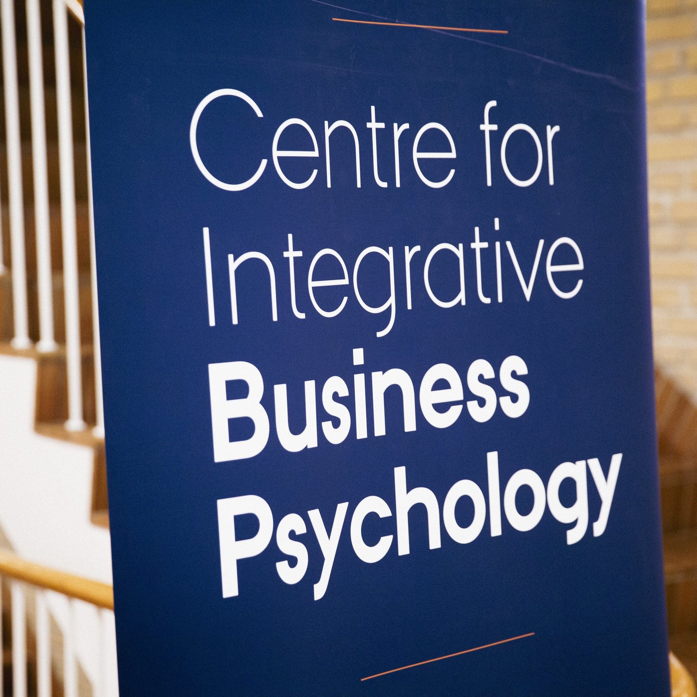 Banner with the text Centre for Integrative Business Psychology